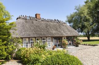 Urgemütliche Reetdachkate mit großem Kamin und Sauna - Pommerby - 8