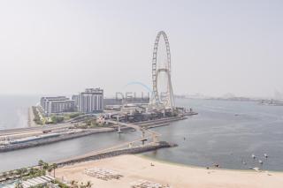 3BR Overlooking Sea, Ain Dubai, and Bluewaters Island, Walking Distance to the Beach, The Address Residences, Jumeirah Beach Residence by Deluxe Holiday Homes - 6
