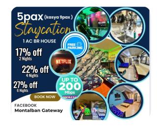 5pax 200mbps Netflix Videoke Parking Games Grill - - 0