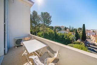 Paisible 2 pièces de 63 m2 - Au calme - Climatisation - Cannes - 9