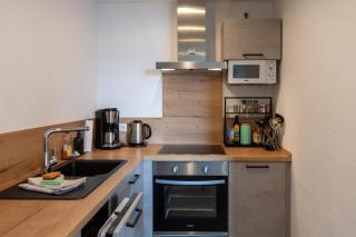 Apartment Gipfelblick mit Balkon - 9