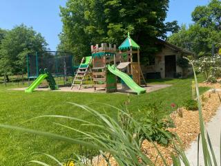 Gîte du petit ourson - Vue jardin - - - 7
