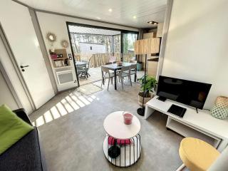 Chalet standing avec piscine chauffée, proche plage et commerces, équipé de WiFi - 6 couchages. - FR-1-361-513 - Jullouville-les-Pins - 2