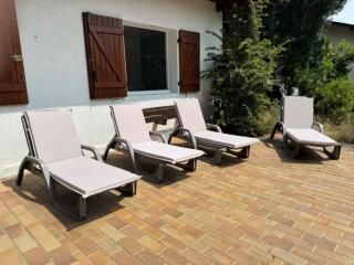 Villa Calme entre Océan et Lac - 8 Pers - 4 Ch - Terrasse - BBQ - Jardin - Biscarrosse Plage - FR-1-319-418 - 8