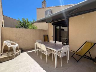 Maison clim. proche mer, terrasse et parking privatisé, 6 pers. - FR-1-307-230 - Le Grau-du-Roi - 0