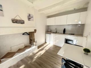 Charmant studio refait à neuf avec terrasse - animaux admis, Wi-Fi gratuit - FR-1-361-562 - Granville - 5