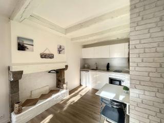 Charmant studio refait à neuf avec terrasse - animaux admis, Wi-Fi gratuit - FR-1-361-562 - Granville - 3