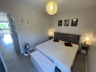 Charmant T2 rénové, 4 couchages, proche plage et port, balcon, parking sécurisé, St-Cyprien - FR-1-106-55 - 5