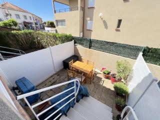 Pavillon sécurisé 50m de la plage avec parking, climatisé, 4 couchages - FR-1-781-62 - Valras-Plage - 1