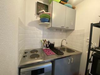 T2 Mezzanine - 5/6 Pers - Piscine & Parking - Saint-Pierre-La-Mer - FR-1-795-18 - 2