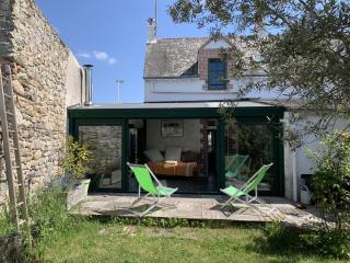Charmante maison au Croisic avec véranda et jardin pour 4 personnes, chiens acceptés - FR-1-843-20 - Le Croisic - 0