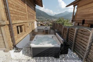 Chalet Saint-Pierre jacuzzi vue montagne neuf - Saint-Gervais-les-Bains - 8