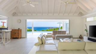 Villa With Wonderful Show Of The Infinite Ocean - Marigot - 4