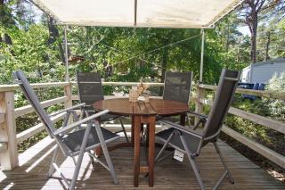 Ferienhaus Tipi 365 - strandnahes Ferienhäuschen mit Terrasse und kostenfreier Nutzung des AHOI!-Schwimmbades in Sellin - Göhren - 6