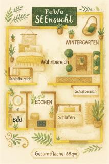 FeWo - SEEnsucht am Zwenkauer See - Zwenkau - 9