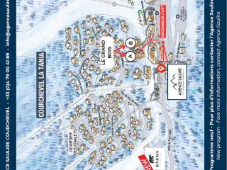 Appartement La Tania - 4 pers, skis aux pieds, balcon, proche commodités - FR-1-182A-24 - 1