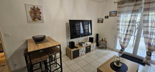 Résidence privée grande terrasse piscine privée plage port gare - 4