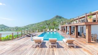 Grand Rustic villa with Prime Ocean Views - Marigot - 6