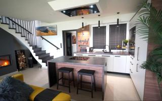 Modern lake cabin with view - Roudno - 9