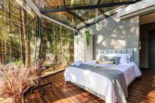 Wonderful Luxury Glass Cabin in Nature - Pomerode - 6