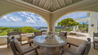 Bright Villa With View Of Sparkling Ocean - Marigot - 7