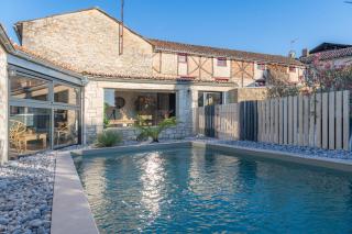 Gîte Lunaben-Maison en pierres avec piscine - Forges - 6