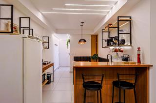 Studio completo c Wi-Fi e varanda no Centro - 5