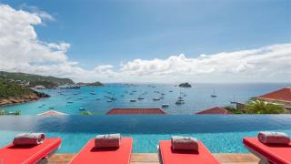 Superb villa with panoramic view over Corossol Bay - Gustavia - 0