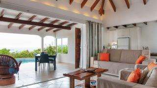 Rustic Romantic Villa with Lovely Ocean Views - Marigot - 6