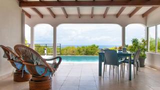 Rustic Romantic Villa with Lovely Ocean Views - Marigot - 3
