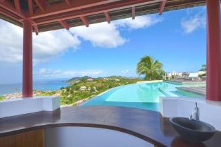Nestled on a Hill Villa with Amazing Views and Grand Piano - Gustavia - 9