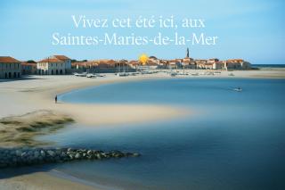 Appartement 50m2 Parking Prive Local Velo 6 Min Mer Saintes Maries - Saintes-Maries-de-la-Mer - 0