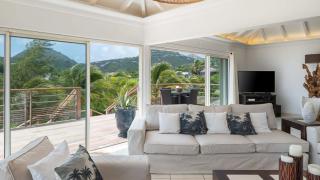 Private Villa With Astonishing View Of Hills - Pointe Milou - 3