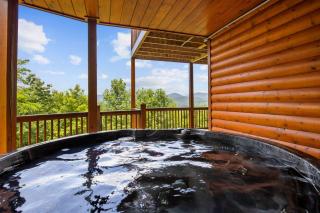 Stunning Mtn Views Sleeps 10 Hot Tub Game Room - Mineral Bluff - 9