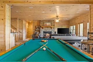 Stunning Mtn Views Sleeps 10 Hot Tub Game Room - Mineral Bluff - 7