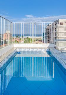 Cobertura vista mar e piscina, 2 suítes e 1 quarto - todos com ar split e smart tv, máquina de lavar - Cabo Frío - 3