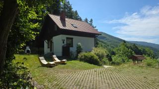 Panorama - Domy w Beskidach - Międzybrodzie Bialskie - 2