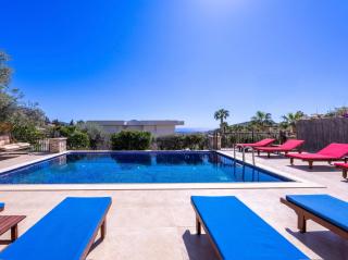 Kalkan merkezde deniz manzaralı villa - 9