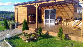 Domek uroczy i wilcza chatka,klimat górski na Kaszubach,balia,sauna,ognisko - 7