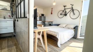 Au petit Vélo de Vienne - Balcon, Vue Panoramique & Parking gratuit - Vienne - 5