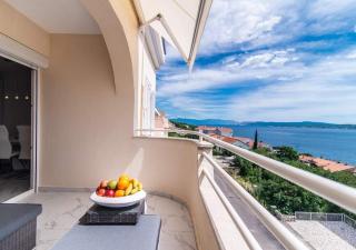 Luxury Apartment Queens on two floors with a panoramic sea view - Dramalj - 2