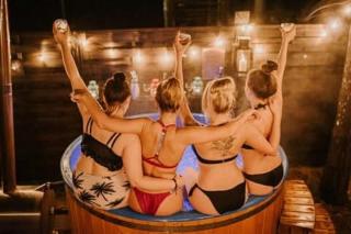 Domek Wojtuś,wilcza chatka na Kaszubach koło Golubia,z balia i sauna,2 osobne sypialnie - Sikorzyno - 3