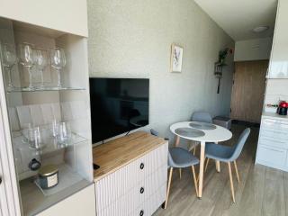 Bright studio apartment in Palanga-AC-Balcony-Self check-in - Palanga - 4