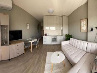 Bright studio apartment in Palanga-AC-Balcony-Self check-in - Palanga - 8