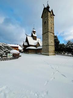 Weranda Śnieżka klimatyczne mieszkanie z widokiem na Śnieżkę 10 minut do Świątyni Wang i wycigów - Karpacz - 7
