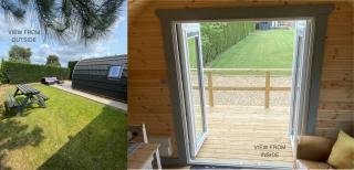 Pine Lodge Posh Glamping With Garden Views & Big Lincolnshire Skies - - 8