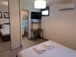 Pacific Green-80M2-Clime-2 big Suites-Parking privé 2 cars-Jardin-Confort - Chalifert - 7