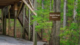Serenity Escape Treehouse on 14 acres near Little River Canyon - Fort Payne - 9