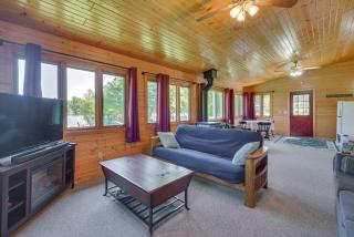 Lakefront Cabin with Fire Pit in Frederic! - 1