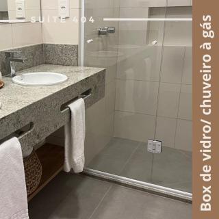 Flat Conforto Amplo com Piscina Climatizada - 404 - 2